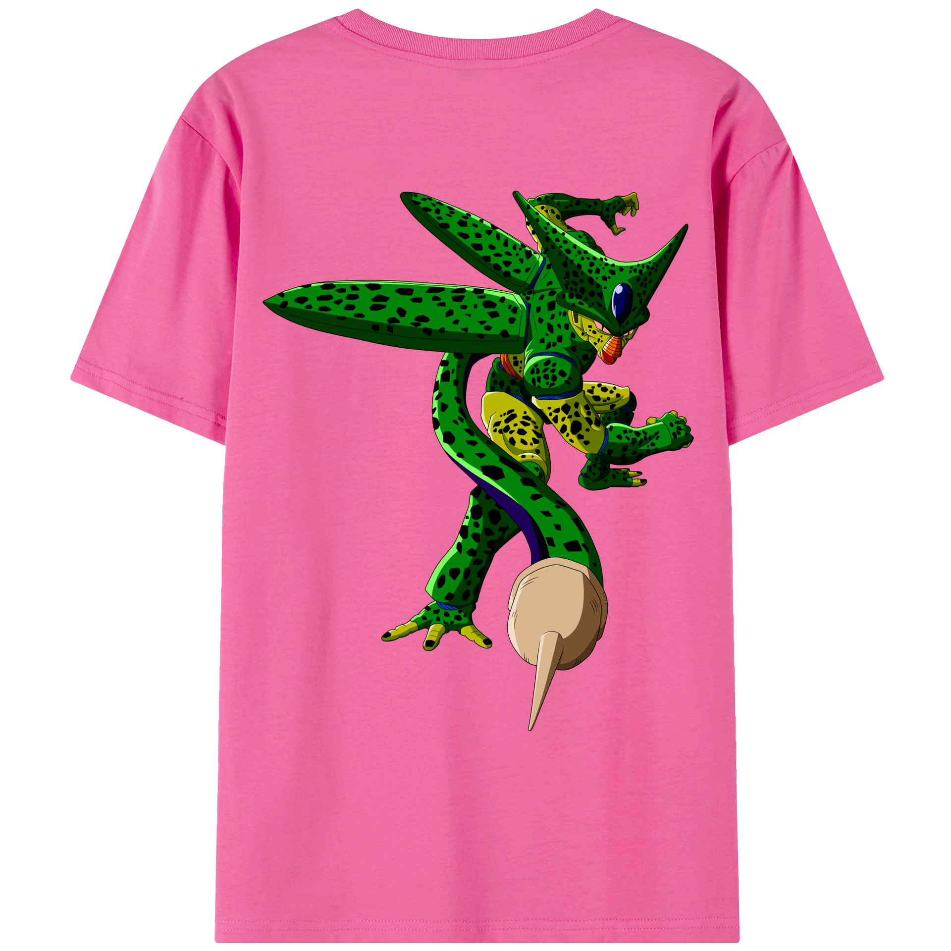 （画像用） ドラゴンボール セル DRAGON BALL Cell レディース半袖Tシャツ(バックプリント)